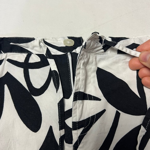 Michael Simon New York XL Skirt Resort Floral Print Pink Flower Cotton Stretch - Picture 5 of 12